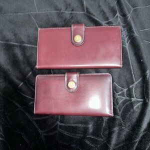 bosca checkbook & wallet